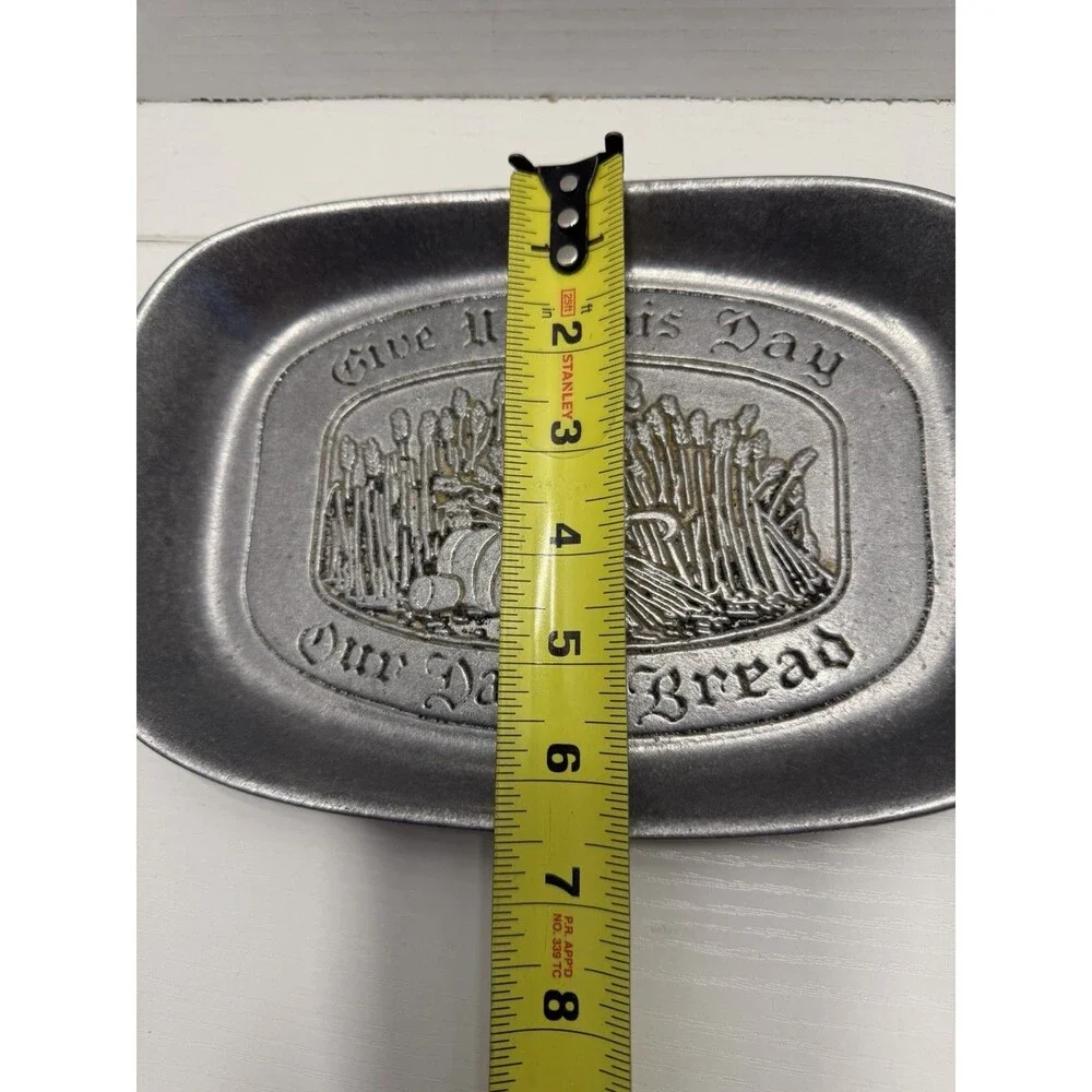 Vintage Wilton Pewter Bread Plate Tray 
